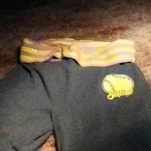 Justice softball pants